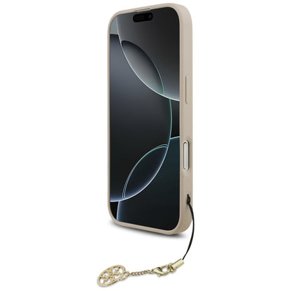 Custodia MagSafe per Apple iPhone 17, Guess, 4G Charm Cradle, Rosa