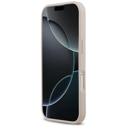 MagSafe Case for Apple iPhone 17, Guess, 4G Circle Classic Logo, Pink