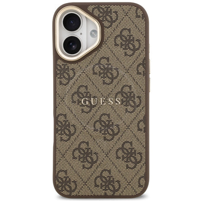 Custodia MagSafe per Apple iPhone 17, Guess, 4G Classic, Marrone