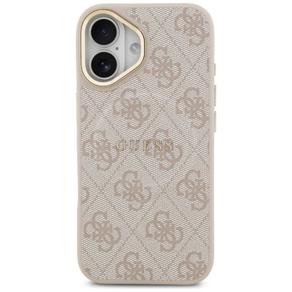 Custodia MagSafe per Apple iPhone 17, Guess, 4G Classic, Rosa