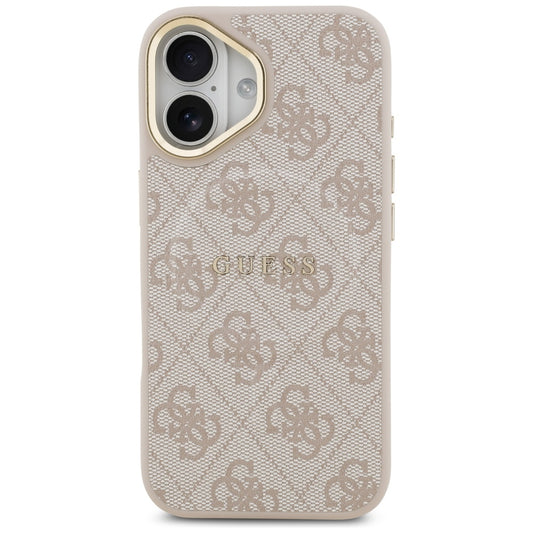Custodia MagSafe per Apple iPhone 17, Guess, 4G Classic, Rosa