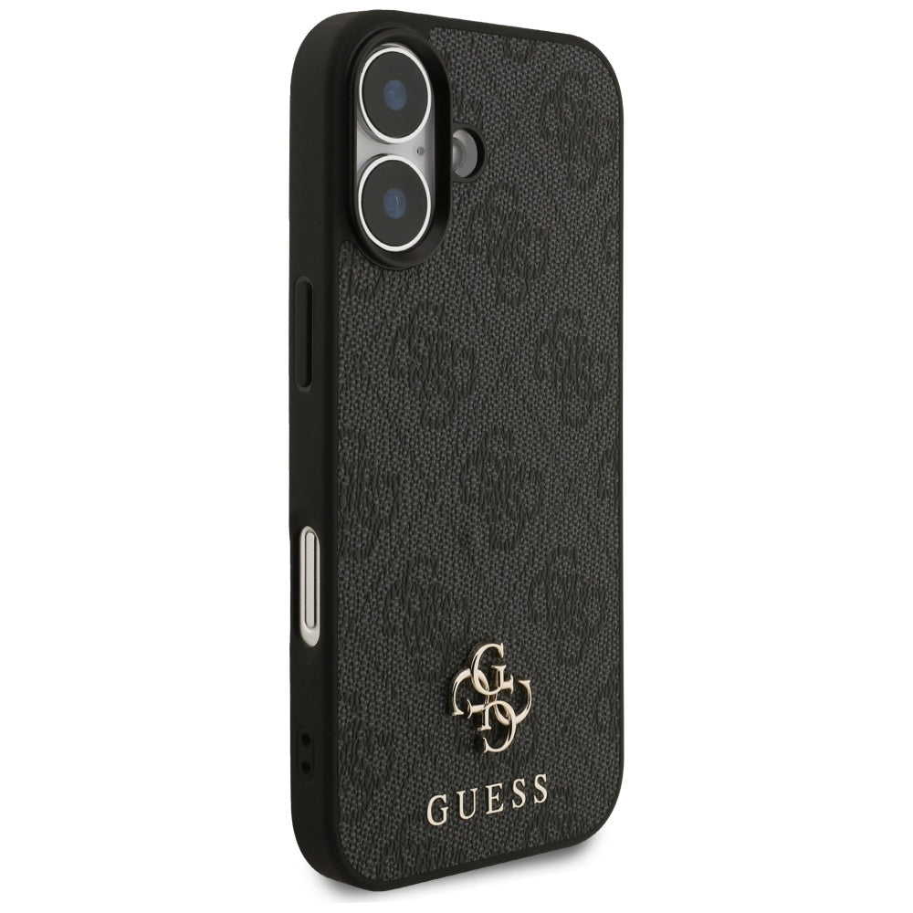 Custodia MagSafe per Apple iPhone 17, Guess, 4G Small and Classic Logo, Nera