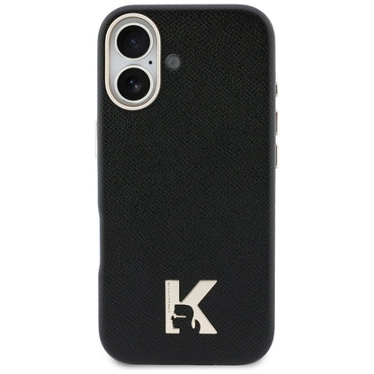 Custodia MagSafe per Apple iPhone 17, Karl Lagerfeld, Karl Head Logo, Nera