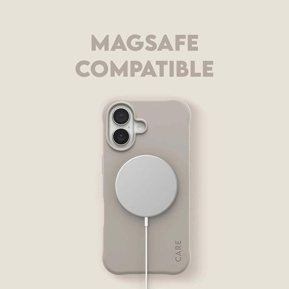 Custodia MagSafe per Apple iPhone 17, PanzerGlass, Care Fashionable, Beige