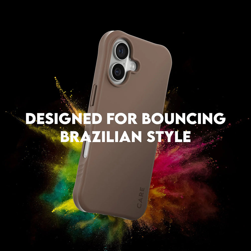 MagSafe Case for Apple iPhone 17, PanzerGlass, Fashionable Care, Brown