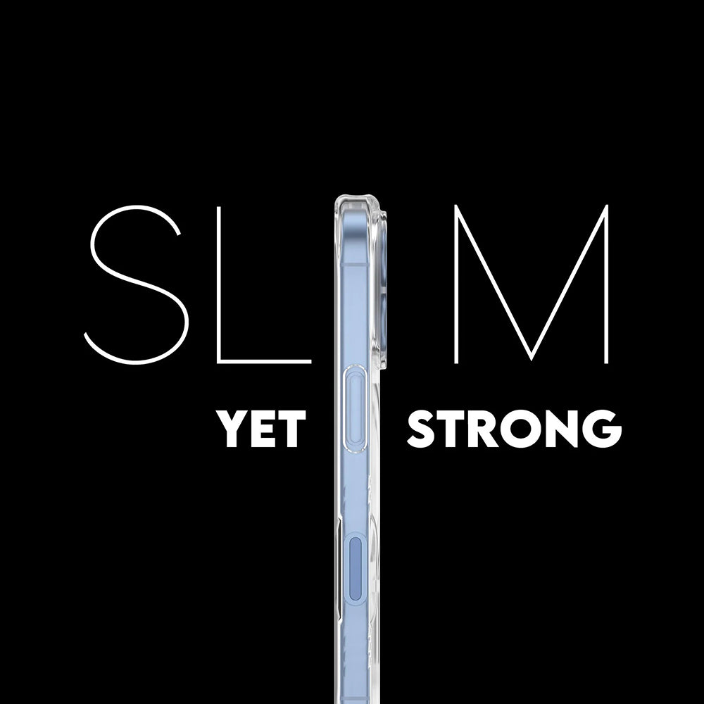 MagSafe Case for Apple iPhone 17, PanzerGlass, Fashionable Care, White Transparent