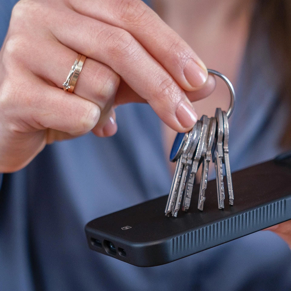 Custodia MagSafe per Apple iPhone 17 Pro, 3MK, Smoke MagCase, Nera