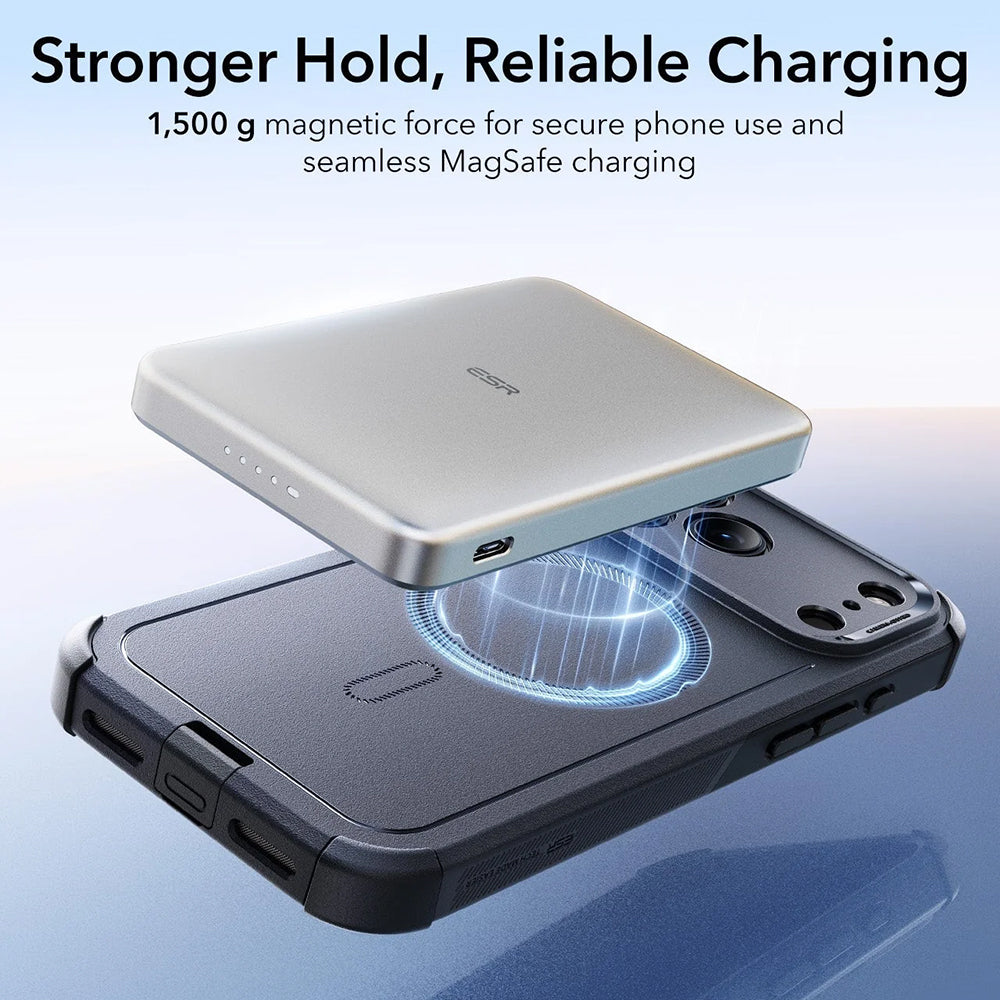 Custodia MagSafe per Apple iPhone 17 Pro, ESR, Cyber, Nera