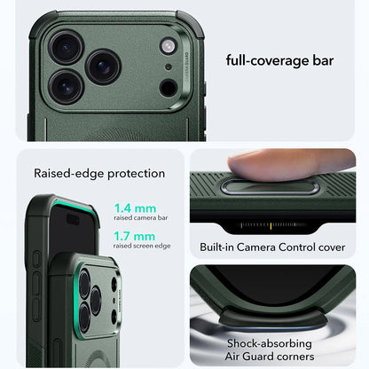 Custodia MagSafe per Apple iPhone 17 Pro, ESR, Cyber, Verde