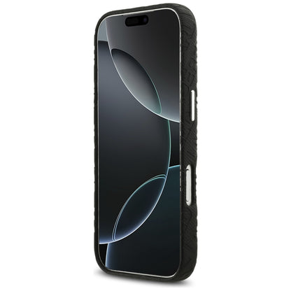 Custodia MagSafe per Apple iPhone 17 Pro, Karl Lagerfeld, FW Stamped Karl, Nera