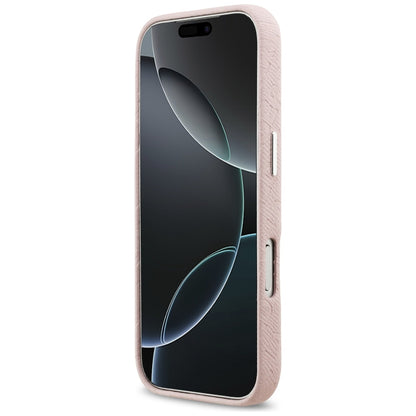 Custodia MagSafe per Apple iPhone 17 Pro, Karl Lagerfeld, FW Stamped Karl, Rosa