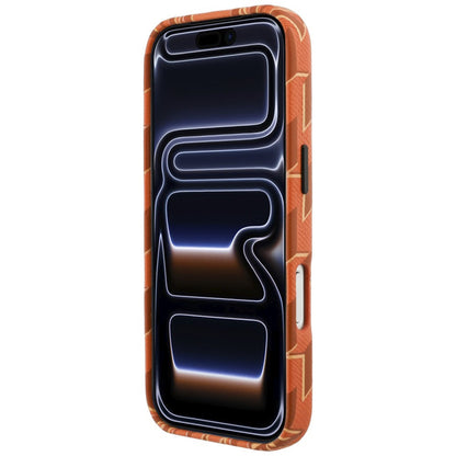 Custodia MagSafe per Apple iPhone 17 Pro, Karl Lagerfeld, Logo KL Monogram, Arancione