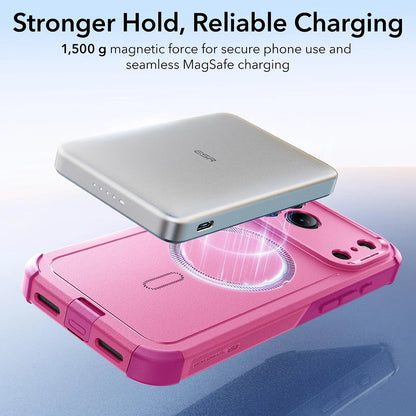 Custodia MagSafe per Apple iPhone 17 Pro Max, ESR, Cyber, Rosa