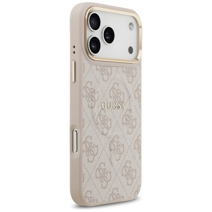Custodia MagSafe per Apple iPhone 17 Pro Max, Guess, 4G Classic, Rosa