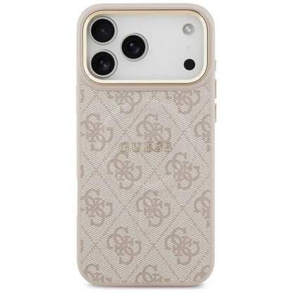 Custodia MagSafe per Apple iPhone 17 Pro Max, Guess, 4G Classic, Rosa
