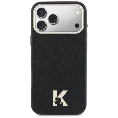 Custodia MagSafe per Apple iPhone 17 Pro Max, Karl Lagerfeld, Karl Head Logo, Nera