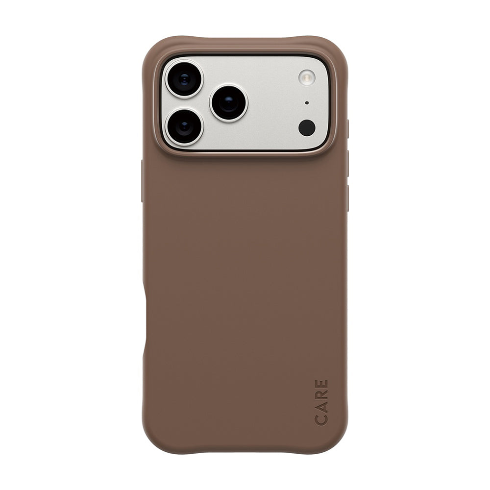 Custodia MagSafe per Apple iPhone 17 Pro Max, PanzerGlass, Care Fashionable, Marrone