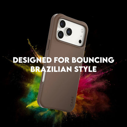 Custodia MagSafe per Apple iPhone 17 Pro Max, PanzerGlass, Care Fashionable, Marrone