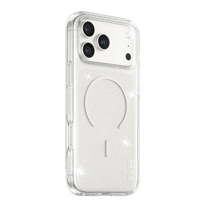 Custodia MagSafe per Apple iPhone 17 Pro Max, PanzerGlass, Care Urban Explorer Star Lit, Trasparente Bianca