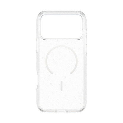 Custodia MagSafe per Apple iPhone 17 Pro Max, PanzerGlass, Care Urban Explorer Star Lit, Trasparente Bianca