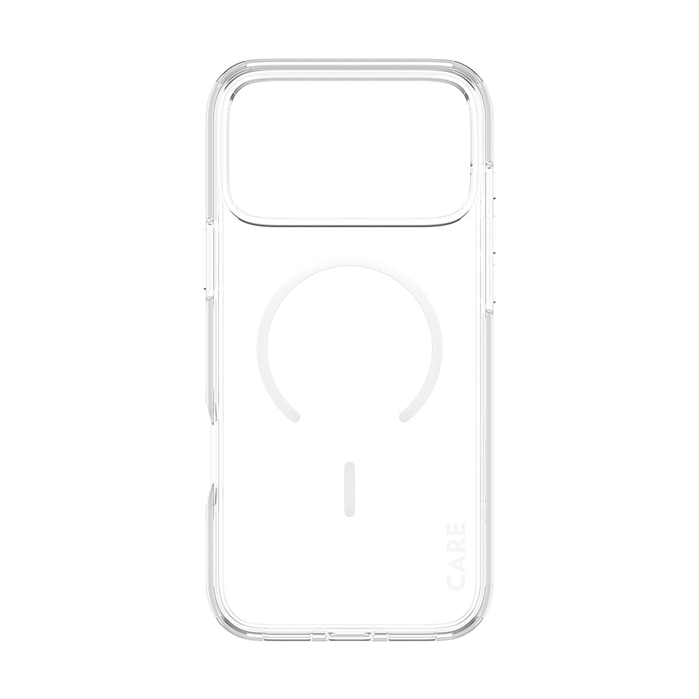 Custodia MagSafe per Apple iPhone 17 Pro Max, PanzerGlass, Care Urban Explorer, Trasparente Bianca