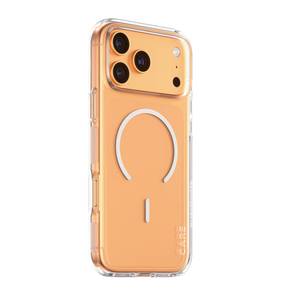 Custodia MagSafe per Apple iPhone 17 Pro Max, PanzerGlass, Care Urban Explorer, Trasparente Bianca