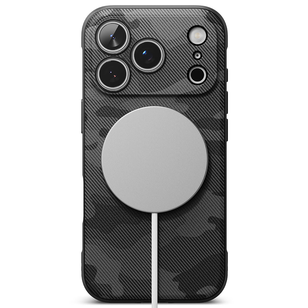 Custodia MagSafe per Apple iPhone 17 Pro Max, Ringke, Onyx, Camuffamento