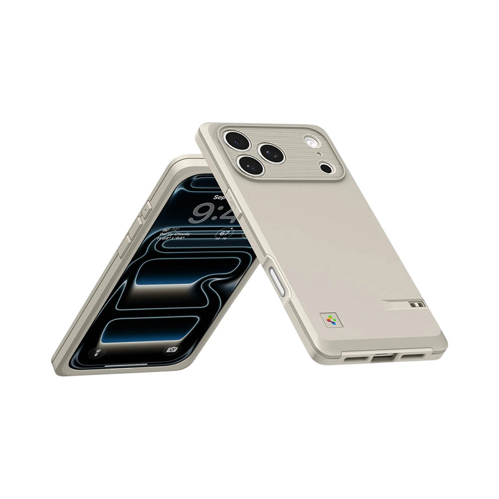 Custodia MagSafe per Apple iPhone 17 Pro Max, Spigen, Classic LS, Crema ACS10478
