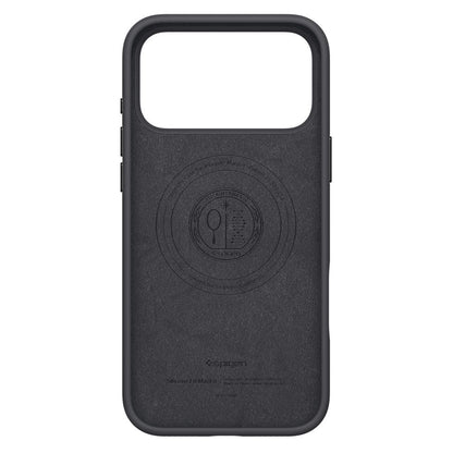 Custodia MagSafe per Apple iPhone 17 Pro Max, Spigen, Silicone Fit, Nera