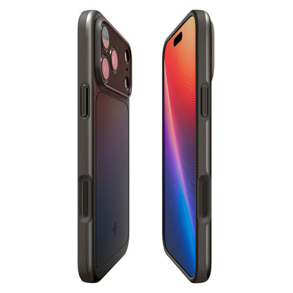 Custodia MagSafe per Apple iPhone 17 Pro Max, Spigen, Thin Fit, Grigio