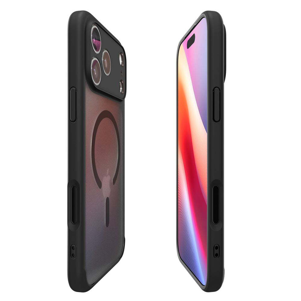 MagSafe Case for Apple iPhone 17 Pro Max, Spigen, Ultra Hybrid, Satin Black