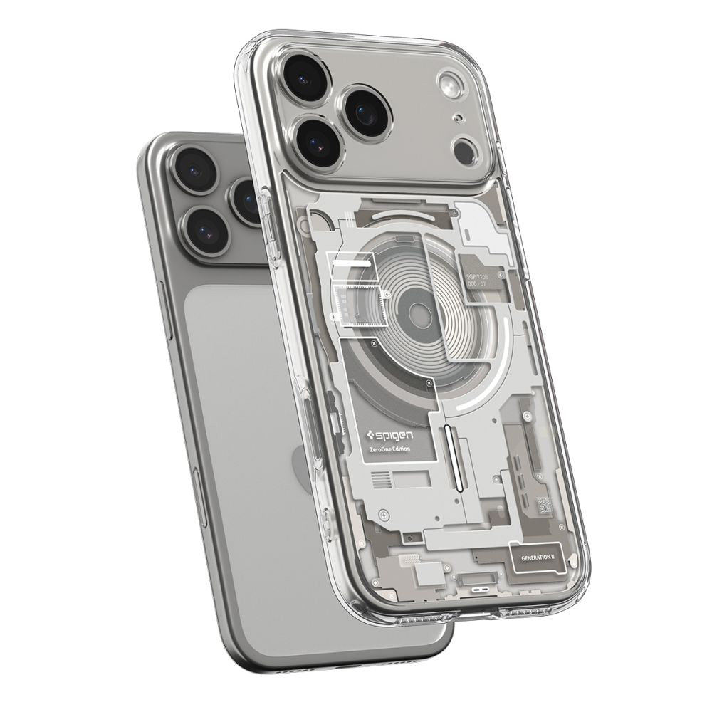 Custodia MagSafe per Apple iPhone 17 Pro Max, Spigen, Ultra Hybrid Zero One, Beige