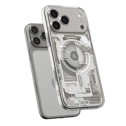 Custodia MagSafe per Apple iPhone 17 Pro Max, Spigen, Ultra Hybrid Zero One, Beige