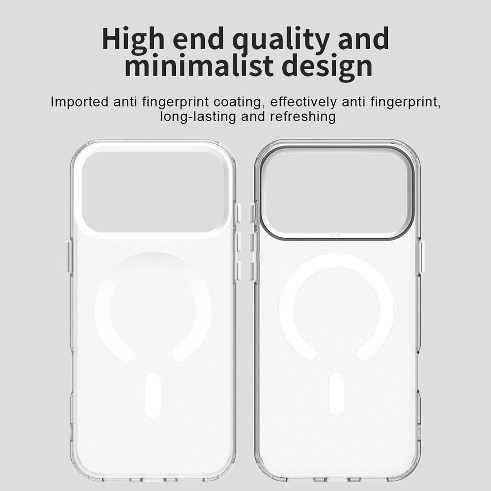 Custodia MagSafe per Apple iPhone 17 Pro Max, Techsuit, CandyCase, Bianca