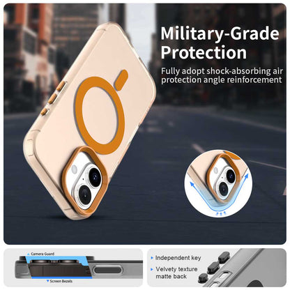 Custodia MagSafe per Apple iPhone 17 Pro Max, Techsuit, CandyCase, Arancione
