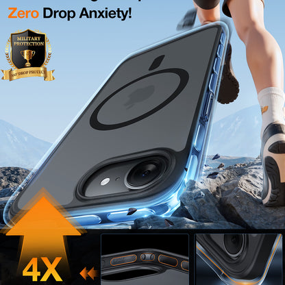 Custodia MagSafe per Apple iPhone 17 Pro Max, Torras, Guardian, Arancione