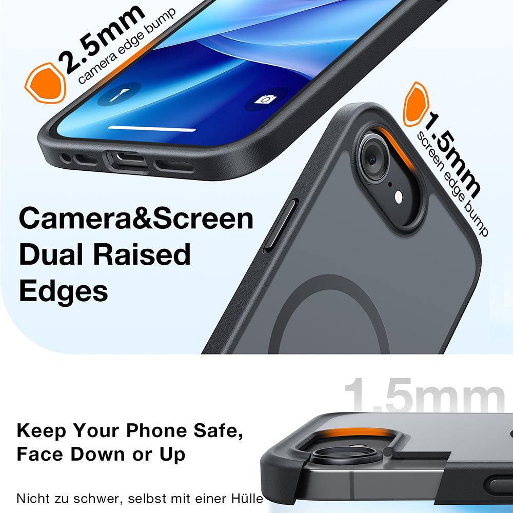 Custodia MagSafe per Apple iPhone 17 Pro Max, Torras, Guardian, Arancione