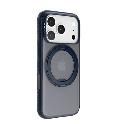 Custodia MagSafe per Apple iPhone 17 Pro Max, Torras, Ostand R Fitness, Blu
