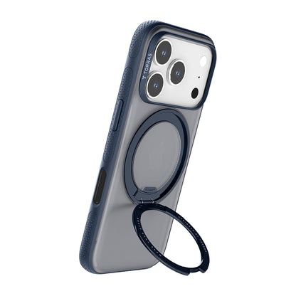 Custodia MagSafe per Apple iPhone 17 Pro Max, Torras, Ostand R Fitness, Blu
