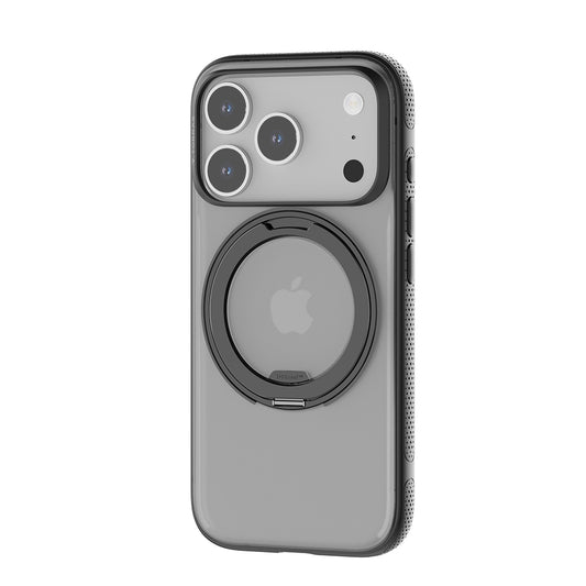 Custodia MagSafe per Apple iPhone 17 Pro Max, Torras, Ostand R Fitness, Nera