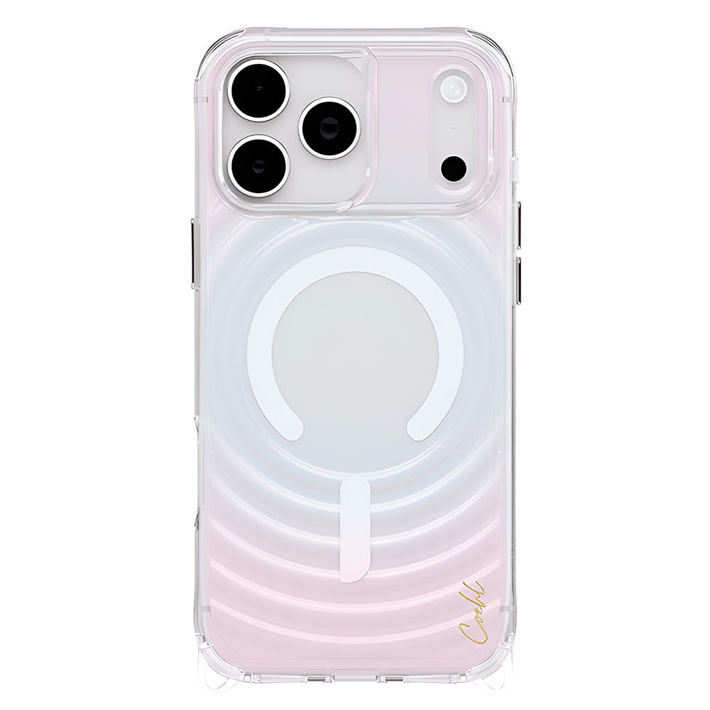 Custodia MagSafe per Apple iPhone 17 Pro Max, UNIQ, Coehl, Iridescente