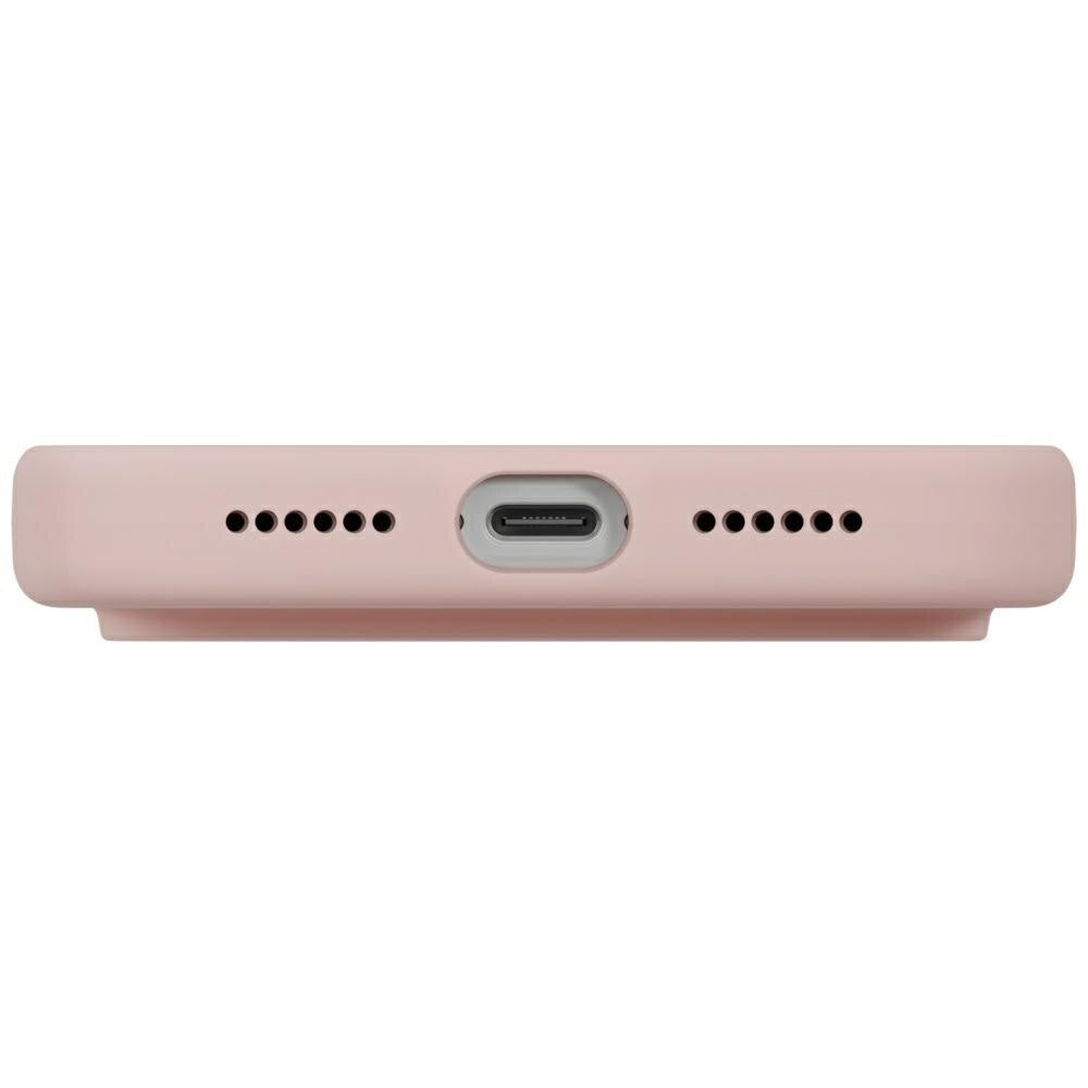Custodia MagSafe per Apple iPhone 17 Pro Max, UNIQ, Lino MagClick, Rosa