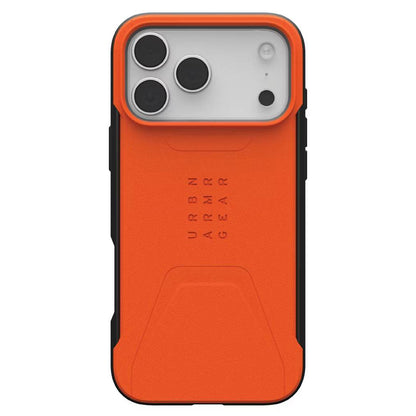 Custodia MagSafe per Apple iPhone 17 Pro Max, Urban Armor Gear, Civilian LT, Arancione
