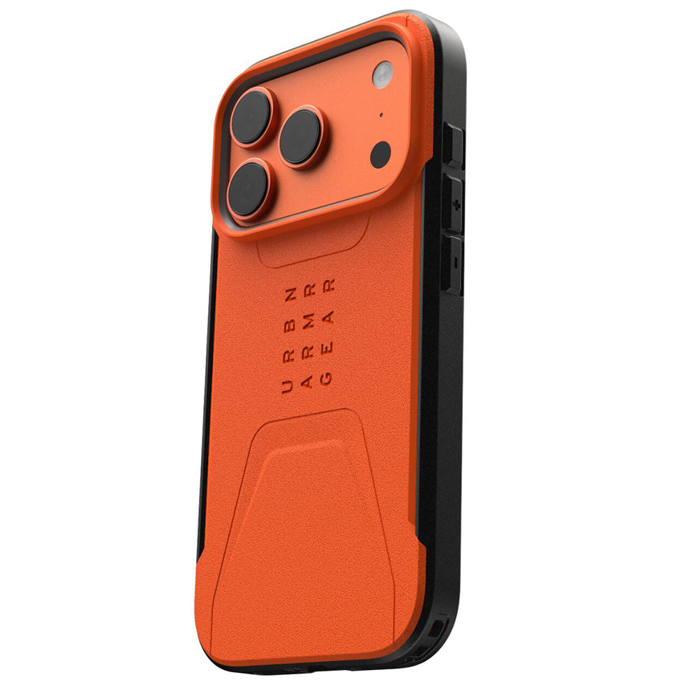 Custodia MagSafe per Apple iPhone 17 Pro Max, Urban Armor Gear, Civilian LT, Arancione
