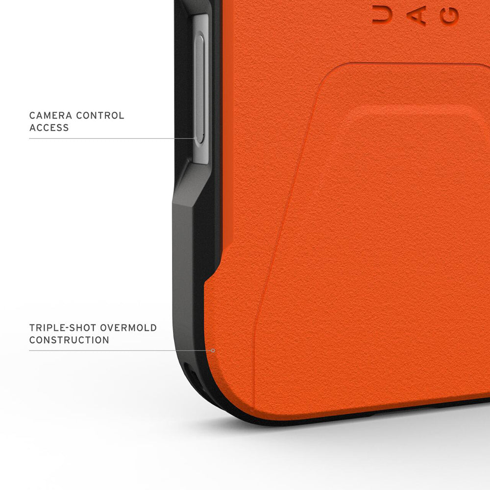 Custodia MagSafe per Apple iPhone 17 Pro Max, Urban Armor Gear, Civilian LT, Arancione