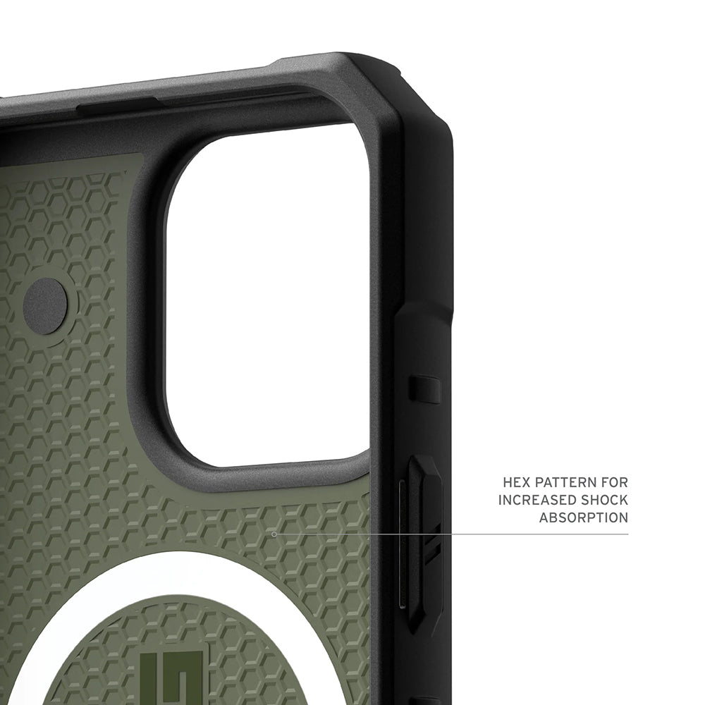 Custodia MagSafe per Apple iPhone 17 Pro Max, Urban Armor Gear, Pathfinder, Verde