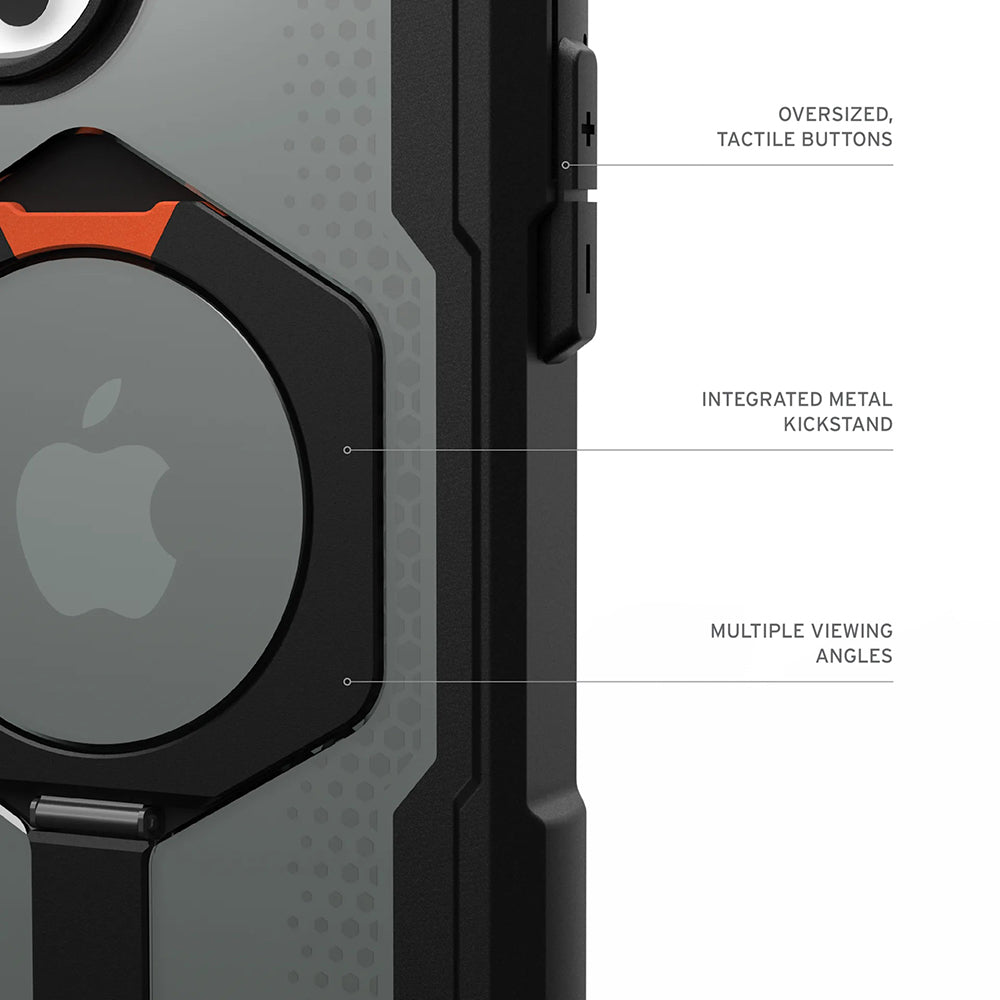 Custodia MagSafe per Apple iPhone 17 Pro Max, Urban Armor Gear, Plasma XTE, Nera