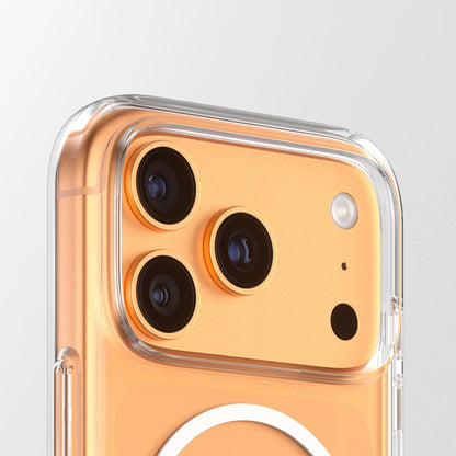 Custodia MagSafe per Apple iPhone 17 Pro, PanzerGlass, con Supporto Kickstand, Trasparente