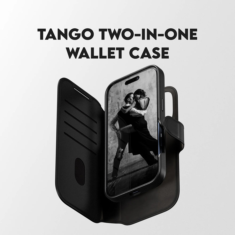 Custodia MagSafe per Apple iPhone 17 Pro, PanzerGlass, Care Feature Tango Two-in-One, Nera