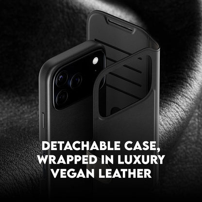Custodia MagSafe per Apple iPhone 17 Pro, PanzerGlass, Care Feature Tango Two-in-One, Nera